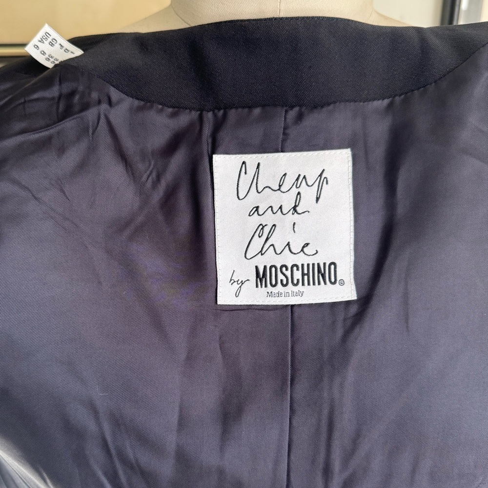 Love Moschino Cheap And Chic Patchwork Blazer 6 - image 5